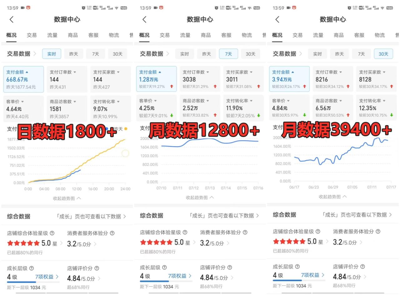 拼多多虚拟电商训练营月入50000 你也行，暴利稳定长久，副业首选-